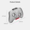 imageTomtoc Switch Pro Controller Case  Hard Shell Joystick Protector for Nintendo Switch OLED Shockproof Antiscratch Waterresistant Accessory Cover