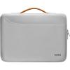 imagetomtoc 360 Protective Laptop Carrying Case for 13inch MacBook Air M4A3240 2025 M3A3113 M2A2681 M1A2337 MacBook Pro M2A2686 WaterResistant Laptop Bag for 13quot iPad Pro M4iPad Air M3 M2Light Gray