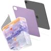 imagetomtoc InspireB52 Smart Folio for 11 Inch iPad Air M2 iPad Pro 4th3rd Gen 3Layer Separable Slim Protective Magnetic Stand Cover with 4 Using Modes Apple Pencil Protective Flap