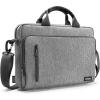 imagetomtoc Protective Laptop Shoulder Bag for 156 Inch Universal HP Dell Acer ASUS Lenovo Laptop Chromebook Ultrabook MultiFunctional Business Laptop Briefcase for 15 16 In MacBook AirPro M4M3M2M1Gray