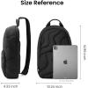 imagetomtoc 10L Puffy Sling Bag Backpack for Women Trendy Quilted Padded Crossbody Bag for 11inch iPad iPad Air M3M2 iPad Pro M5 2025M4 Nintendo Switch 2 Lightweight Puffer Travel Chest Bag DaypackLavascape