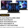 imagetomtoc 11 Inch Tablet Case Sleeve for 2025 iPad Pro M5M4 iPad A16 Air M3ampampM2 2024 Galaxy Tab S10A10 Fits Magic Keyboard and Smart Keyboard FolioLight Gray