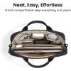 imagetomtoc 1314 Inch Protective Puffy Laptop Carrying Bag for Women Lightweight Laptop Briefcase Fits 14inch MacBook Pro M5 2025 ampamp Other 13quot14quot Computers Work Bag Case Handbag with Organized StorageLavascape