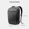 imagetomtoc 156 Inch Professional Business Laptop Backpack Premium Cordura Material Waterproof Travel Computer Backpack Rucksack with Large Capacity 26L