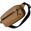 imagetomtoc 35L XPac Sling Bag with RFID Blocking Crossbody Bag Minimalist Chest Shoulder Pack for MenWomen Waterresistant Lightweight Casual Funny Pack for TravelDaily CommuteXPac Brown