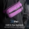 imagetomtoc 35L XPac Sling Bag with RFID Blocking Crossbody Bag Minimalist Chest Shoulder Pack for MenWomen Waterresistant Lightweight Casual Funny Pack for TravelDaily CommuteXPac Purple