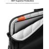 imagetomtoc 360 Protective Laptop Carry Case for 14inch MacBook Pro M5M4M3M2M1 ProMax A3434 A3112 A3401 A3185 A2992 WaterResistant Laptop Shoulder Bag for 13inch MacBookiPad Pro M5iPad Air M3Black