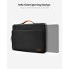 imagetomtoc 360 Protective Laptop Carrying Case compatible with 14inch MacBook Pro M5M4M3M2M1 ProMax A3434 A3112 A3401 A3185 20252021 12913 Inch iPad ProAir WaterResistant Accessory Sleeve BagBlack