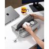 imagetomtoc 360 Protective Laptop Carrying Case compatible with 14inch MacBook Pro M5M4M3M2M1 ProMax A3434 A3112 A3401 A3185 20252021 12913 Inch iPad ProAir WaterResistant Accessory Sleeve BagGray