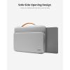 imagetomtoc 360 Protective Laptop Carrying Case compatible with 14inch MacBook Pro M5M4M3M2M1 ProMax A3434 A3112 A3401 A3185 20252021 12913 Inch iPad ProAir WaterResistant Accessory Sleeve BagGray