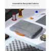imagetomtoc 360 Protective Laptop Carrying Case for 13inch MacBook Air M4A3240 2025 M3A3113 M2A2681 M1A2337 MacBook Pro M2A2686 WaterResistant Laptop Bag for 13quot iPad Pro M4iPad Air M3 M2Gray