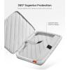 imagetomtoc 360 Protective Laptop Carrying Case for 13inch MacBook Air M4A3240 2025 M3A3113 M2A2681 M1A2337 MacBook Pro M2A2686 WaterResistant Laptop Bag for 13quot iPad Pro M4iPad Air M3 M2Light Gray