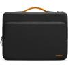 imagetomtoc 360 Protective Laptop Carrying Case for 13inch New Surface Pro 11th CopilotPC 2024 Surface Pro 1098X with Signature KeyboardX Keyboard WaterResistant Laptop Sleeve BlackBlack