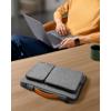 imagetomtoc 360 Protective Laptop Shoulder Bag for 156 Inch Laptop Fit Acer Aspire 357 Dell InspironXPS ASUS ROGTUF Lenovo ThinkPad LETPV Waterproof Accessory CaseGray