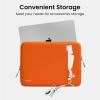 imagetomtoc 360 Protective Laptop Sleeve for 13inch New MacBook Air M4A3240 2025 M3A3113 M2A2681 M1A2337 A2179 A1932 13inch MacBook Pro M2A2686 M1A2338 WaterResistant Computer Case BagOrange