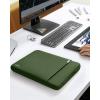 imagetomtoc 360 Protective Laptop Sleeve for 13inch New MacBook Air M4A3240 2025 M3A3113 M2A2681 M1A2337 A2179 A1932 13inch MacBook Pro M2A2686 M1A2338 WaterResistant Computer Case BagGreen