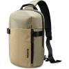 imagetomtoc 5L Compact Sling Backpack for Men Women Lightweight Crossbody Shoulder Bag for 11 inch iPad Pro M5M4 iPad Air M3M2 11quot iPad A16 Nintendo Switch 2Rog Xbox Ally X EDC Daypack  XS SizeKhaki