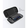 imagetomtoc Carrying Case Compatible with Steam DeckOLED Protective case Hard Portable Travel Carrying bag for Steam Deck Console Shockproof Travel friendly BlackBlack