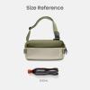 imagetomtoc Compact EDC Sling Bag Minimalist Chest Shoulder Backpack Crossbody Bag for Men Women Lightweight Carry Casual BagOlive Green