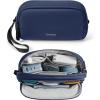 imagetomtoc Electronics Organizer Travel Case Water Resistant Travel Bag Cable Organizer for Essentials Tech Pouch Accessories Carry Storage for Cord Phone Cables Airpods USB Flash Drive Daily ItemsNavy Blue