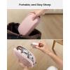 imagetomtoc Electronics Organizer Travel Case Water Resistant Travel Bag Cable Organizer for Essentials Tech Pouch Accessories Carry Storage for Cord Phone Cables Airpods USB Flash Drive Daily ItemsPink