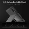 imagetomtoc InspirePivot Case for iPad Pro 11 Inch M5M4 2025 Pivot Design Provides Stable Stand Functionality for Various Viewing Experience Vertical Case with Apple Pencil Holder Auto WakeSleepBlack WITHOUT Cover