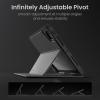 imagetomtoc InspirePivot Case for iPad Pro 11 Inch M5M4 2025 Pivot Design Provides Stable Stand Functionality for Various Viewing Experience Vertical Case with Apple Pencil Holder Auto WakeSleepBlack