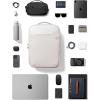 imagetomtoc Laptop Backpack 20L Techpack Workpack Designed for Business Professional Commuter City EDC Backpack Daypack for 156inch Laptop WhiteWhite
