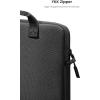 imagetomtoc LightB19 Slim 11 Inch Tablet Sleeve Bag for 2025 11inch iPad A16 iPad Air M3 iPad Pro M4M2M1 iPad Air M2 2024 iPad 109 Light Shoulder Bag with Acessories Storage EcoFriendly FabricBlack