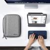 imagetomtoc Portfolio Case for 2025 11 Inch iPad Pro M5M4 ampamp iPad Air M2 2024 iPad A16 Carrying Storage Sleeve Bag with Accessories CompartmentGray