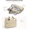 imagetomtoc Protective Laptop Shoulder Bag Case for 1314 Inch MacBook AirPro 13inch iPad Pro M4iPad Air M3 M2 with Magic Keyboard 13138 Inch Surface ProLaptop Copilot PC WaterResistant BagKhaki