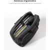 imagetomtoc Protective Laptop Shoulder Bag for 156 Inch Universal HP Dell Acer ASUS Lenovo Laptop Chromebook Ultrabook MultiFunctional Business Laptop Briefcase for 15 16 In MacBook AirPro M4M3M2M1Premiumblack