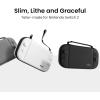 imagetomtoc Slim Carrying Case for Nintendo Switch 2 Model 2025 Odorless Felt Protective Hard Shell with 12 Game Card Slots Portable Travel Storage Case with Original Patent and Military Grade ProtectionBlack