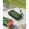 imagetomtoc Slim Carrying Case for Nintendo SwitchOLED Model Protective Switch Sleeve with 10 Game Cartridges Hard Portable Travel Carry Case with Original Patent and Military Grade Protection BlackForest Green