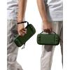 imagetomtoc Slim Carrying Case for Nintendo SwitchOLED Model Protective Switch Sleeve with 10 Game Cartridges Hard Portable Travel Carry Case with Original Patent and Military Grade Protection BlackForest Green