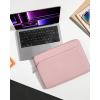 imagetomtoc Slim Laptop Sleeve for 14inch MacBook Pro M5M4M3M2M1 ProMax 20252021 WaterResistant Protective Case for 138 Inch Surface Laptop AI PC Accessory BagPink