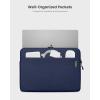 imagetomtoc Slim Laptop Sleeve for 14inch MacBook Pro M5M4M3M2M1 ProMax 20252021 WaterResistant Protective Case for 138 Inch Surface Laptop AI PC Accessory BagNavy Blue