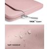 imagetomtoc Slim Laptop Sleeve for 14inch MacBook Pro M5M4M3M2M1 ProMax 20252021 WaterResistant Protective Case for 138 Inch Surface Laptop AI PC Accessory BagPink