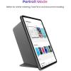 imagetomtoc Smart Folio Vertical Case for 129inch iPad Pro 6th5th4th3rd Gen 20222018 3Layer Separable Slim Protective Magnetic Stand Cover with 4 Using Modes Apple Pencil Protective Flap