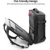 imagetomtoc Travel Backpack 40L TSA Friendly Flight Approved Carryon Luggage Hand Waterresistant Lightweight Business Rucksack Durable Large Weekender Bag Daypack Fits 173 Inch LaptopBlack