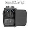 imagetomtoc Travel Backpack Protective Carrying Case Storage Bag Console Headset 2 Game Discs Controller Charging Station