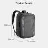 imagetomtoc Travel Backpack Protective Carrying Case Storage Bag Console Headset 2 Game Discs Controller Charging Station
