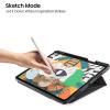 imagetomtoc Vertical Case for iPad Pro M2ampampM1 129inch 6th5th Gen 20212022 Slim Protective AntiBend Cover with Magnetic Stand for 3 Use Modes Support Wireless iPad Pencil Charging BlackBlack
