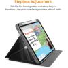 imagetomtoc Vertical TriMode Case Compatible with 11 Inch iPad A16 2025 ampamp 109 Inch iPad 10 2022 Protective Case with Pencil Holder Magnetic Kickstand for 3 Use Modes Auto WakeSleep Cover BrownBrown