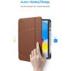 imagetomtoc Vertical TriMode Case Compatible with 11 Inch iPad A16 2025 ampamp 109 Inch iPad 10 2022 Protective Case with Pencil Holder Magnetic Kickstand for 3 Use Modes Auto WakeSleep Cover BrownBrown