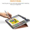 imagetomtoc Vertical TriMode Case Compatible with 11 Inch iPad A16 2025 ampamp 109 Inch iPad 10 2022 Protective Case with Pencil Holder Magnetic Kickstand for 3 Use Modes Auto WakeSleep Cover BrownBrown