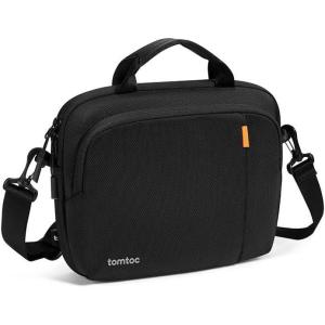 imagetomtoc 360 Protective Laptop Carry Case for 14inch MacBook Pro M5M4M3M2M1 ProMax A3434 A3112 A3401 A3185 A2992 WaterResistant Laptop Shoulder Bag for 13inch MacBookiPad Pro M5iPad Air M3Black