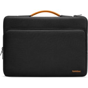 imagetomtoc 360 Protective Laptop Carrying Case compatible with 14inch MacBook Pro M5M4M3M2M1 ProMax A3434 A3112 A3401 A3185 20252021 12913 Inch iPad ProAir WaterResistant Accessory Sleeve BagBlack