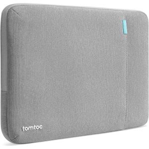 imagetomtoc 360 Protective Laptop Sleeve for 13inch New MacBook Air M4A3240 2025 M3A3113 M2A2681 M1A2337 A2179 A1932 13inch MacBook Pro M2A2686 M1A2338 WaterResistant Computer Case BagGray