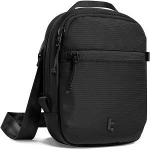 imagetomtoc AviatorT37 Travel Crossbody Sling Bag with RFID Blocking Holds 46 Passports with Antitheft Lockable Zippers Multiple Pockets for Cards ampamp Documents  Organizer for Daily UseBlack